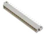Conector DIN 41612 HARTING soclu tată 32 pini THT drept 6A