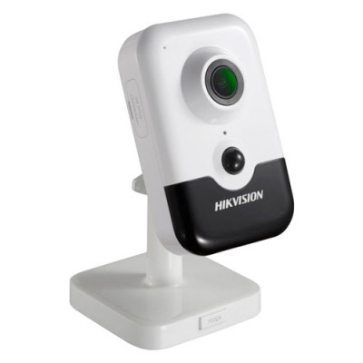 Camera Wi-Fi Cube IP 2.0MP, lentila 2.8mm, AUDIO bidirectional, IR 10m, PIR, SD-card - HIKVISION DS-2CD2423G0-IW-2.8mm SafetyGuard Surveillance foto