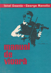 Manual de vioara vol. II ? metoda Geanta-Manoliu (Ionel Geanta, George Manoliu) foto