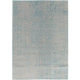 Covor Premium Belgian Model Valencia 22209-544, Marime 120 x 170 cm, Albastru, Turcoaz, Verde, Antialergic, Polipropilena, Living, Dormitor, Sufrageri