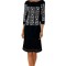 Rochie dama casual R11D, albastru , marimea 2XL