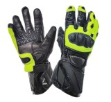 Manusi moto Adrenaline Lynx Sport, negru/fluorescent, marime S