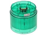 Semnalizator LED Verde 24V IP65 &Oslash;60mm