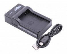 Vhbw micro usb-akku-ladegerat passend pentru samsung bp70a, bp85a u.a., , foto