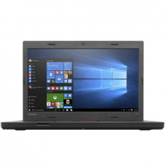 Laptop Lenovo Refurbished ThinkPad L460 14 inch HD Intel Core i5-6300U 8GB DDR3 128GB SSD Webcam Windows 10 Pro Black foto