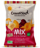 Chipsuri bio din mix de 4 legume, 90g, Croustisud