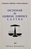 Dictionar de expresii juridice latine - 1999 - Sebastian Raduletu (BE98)
