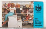 bnk cld Calendar de buzunar - 1983 - Ungaria - HBM Debrecen