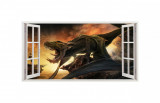 Cumpara ieftin Sticker decorativ cu Dinozauri, 85 cm, 4223ST