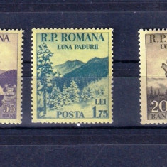 ROMANIA 1954 - LUNA PADURII, MNH - LP 360