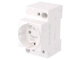 Priză Schuko 250V 16A pentru şină DIN ACTI9