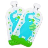 Petite&amp;Mars Papoo săculeț pentru m&acirc;ncare Elephant 6x150 ml
