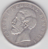 ROMANIA 5 LEI 1883, Argint