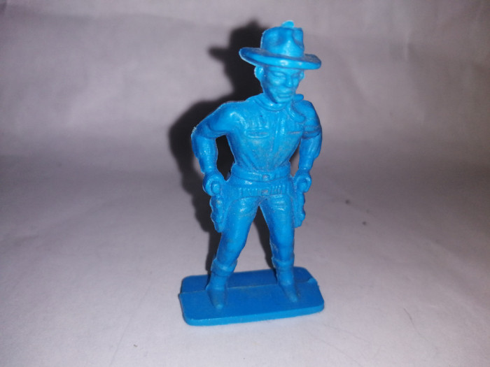 bnk jc Figurina de plastic - cowboy cu pistoale - neidentificat