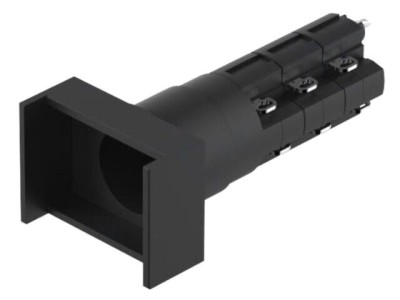 Comutator EAO 51-263.0252 16mm, 2 NC x3, 3 NO x3, 51 poziții, poziția 2 foto
