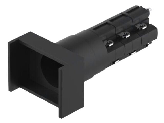 Comutator EAO 51-263.0252 16mm, 2 NC x3, 3 NO x3, 51 poziții, poziția 2