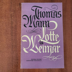 Lotte la Weimar de Thomas Mann