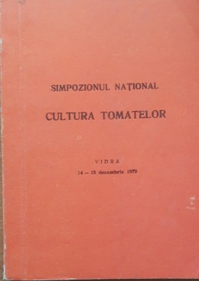 Simpozionul National Cultura Tomatelor Vidra (1979) foto