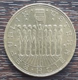 (M2368) MONEDA AUSTRIA - 20 SCHILLING 1980, JUBILIARA, CELE 9 PROVINCII