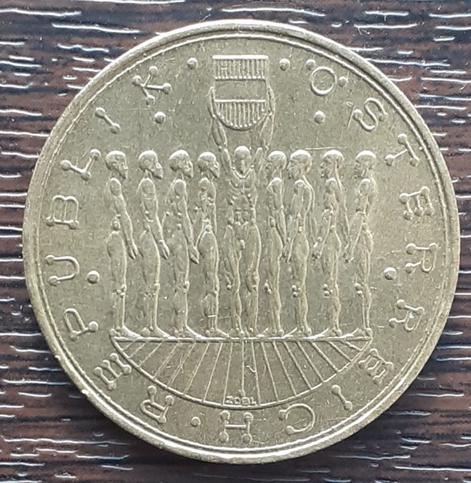 (M2368) MONEDA AUSTRIA - 20 SCHILLING 1980, JUBILIARA, CELE 9 PROVINCII