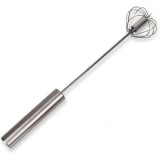 Tel multifunctional pentu oua, actionat manual prin apasare, din otel inoxidabil.29.5 cm