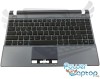 Tastatura Asus Neagra U24 cu Palmrest argintiu metalizat, U24E 1A cu Palmrest argintiu metalizat, U24E cu