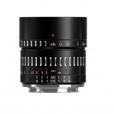 Obiectiv TTArtisan 50mm F0.95 Negru pentru Micro Four Thirds M4/3 Mount