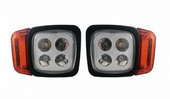 Set faruri LED cu semnalizare HAL196 + HAL197 foto