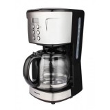 Cafetiera digitala HCM-D915BKS Heinner, 900 W, 1.5 L, timer, Negru/Inox