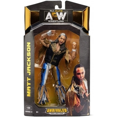 AEW Unrivaled 3 Figurina articulata Matt Jackson 18 cm foto