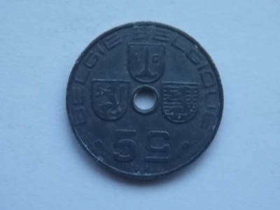 5 CENTIMES 1941 BELGIA-BELGIE-BELGIQUE foto