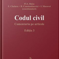 Noul cod civil. Comentariu pe articole Ed.3 - Flavius-Antoniu Baias, Eugen Chelaru