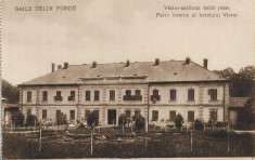 Carte postala Hotel Victor Baile Felix austro-ungara foto