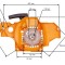 Demaror drujba Partner 350, 351, 370 / Poulan