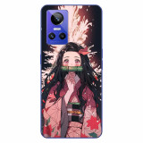 Husa compatibila cu Realme GT Neo 3 Silicon Gel Tpu Model Demon Slayer Nezuko