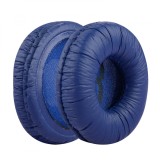 Set 2 bureti TXE pentru casti JBL Tune Tune 510 BT / 500 BT / T460 BT / T450 BT, On-Ear, Albastru, Piele ecologica creponata, Spuma cu memorie