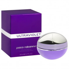 Apa de parfum Tester Femei, Paco Rabanne Ultraviolet, 80ml foto