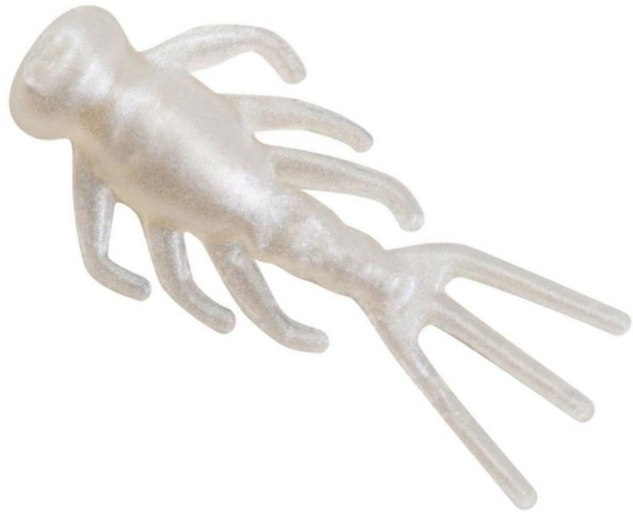 Creatura Berkley PowerBait Ice Mayfly, Pearl White, 2cm, 14buc/plic
