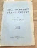 N.CRT Interbelica - Noiu documente Campulungene - Teodor Balan - Cernauti 1929