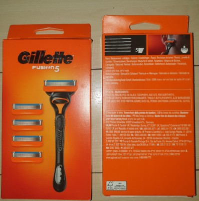 Aparst ras Gillette Fusion+ 5 rezerve Fusion noi foto