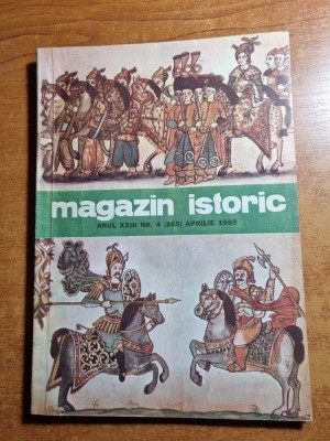 revista magazin istoric aprilie 1989 foto