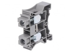 Conector Șine 1,5-25mm2 2 Borne Gri 12mm foto