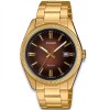 Ceas Barbatesc Casio Collection MTP-1302PGC-5AVEF, Inox, Analog, Quartz, 39mm, Rezistent la Apa 5ATM