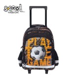 Ghiozdan trolley FOOTBAL, 38x29x14 cm &ndash; S-COOL