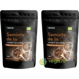 Pachet Seminte de In Zdrobite Ecologice/Bio 250g+250g