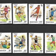 RWANDA 1982 - FOTBAL - WORLD CUP 1982