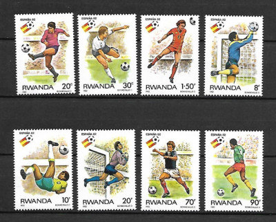 RWANDA 1982 - FOTBAL - WORLD CUP 1982 foto