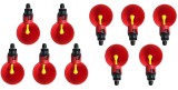 Set 10 dozatoare adapatoare apa pentru pasari, Plastic, Automat, Rosu, MyStyle&reg;