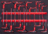 Tava sertar Strend Pro S239 cu 16 surubelnite T HEX si Torx pentru carucior