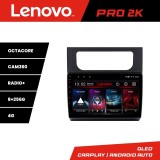 Navigatie VW Touran 2010-2016 Lenovo Kit-touran3 8 core QLED 2K 8+256 360 Android Waze USB Navigatie Internet Youtube Radio
